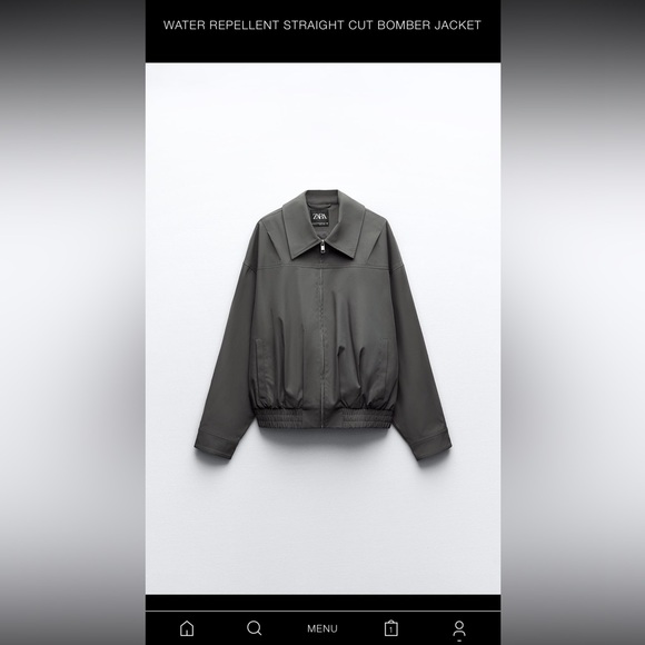 ZARA BOMBER JACKET - Picture 4 of 4